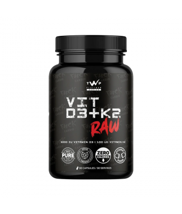 TWP VIT D3+K2 RAW 90 CAPS